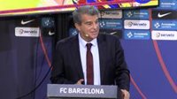Laporta pedirá responsabilidades a la Junta anterior por gastos "preocupantes y sorprendentes"