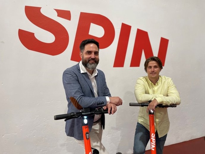 Filippo Brunelleschi, gerente de Spin en España, y Carlos Pagola, director general de Spin en Madrid