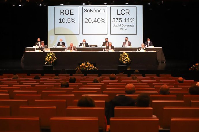 La Junta General de Accionistas de BancSabadell d'Andorra, celebrada este viernes.