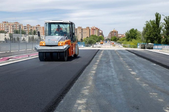Las obras de Tenor Fleta avanzan sobre el cajón ferroviario y superan ya el 40% de su ejecución.