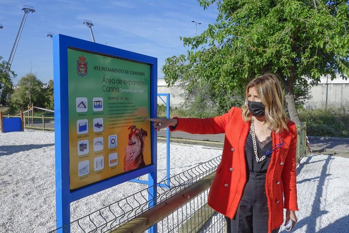 Archivo - La concejal de Mantenimiento de Granada, Eva Martín, en imagen de archivo