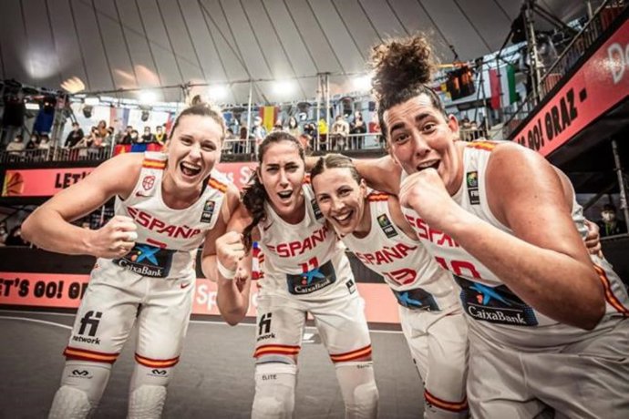 La selección española femenina de baloncesto 3X3