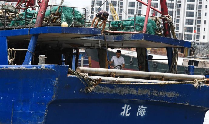 Archivo - Recurso - Pesca en el Mar de la China Meridional