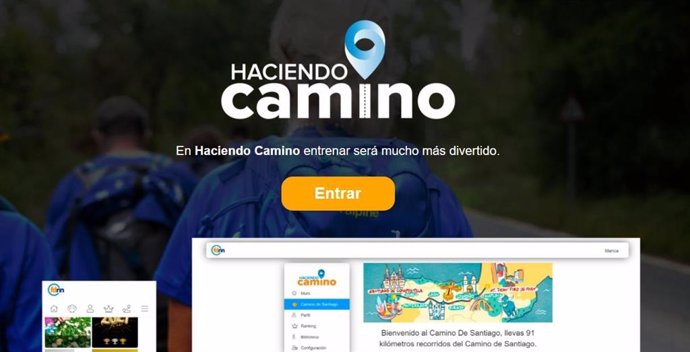 Imagen de la web de 'Haciendo Camino'.