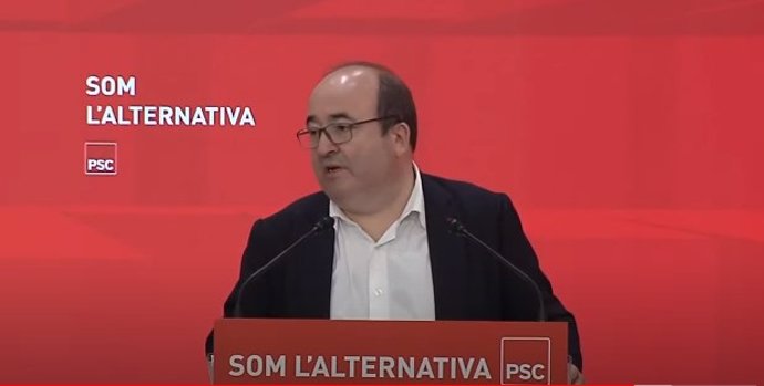 El ministre de Política Territorial del Govern i primer secretari del PSC, Miquel Iceta