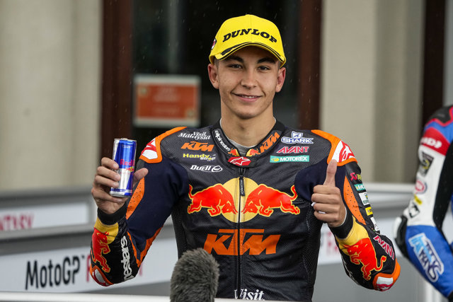 Fernandez Raul (esp), Red Bull KTM Ajo, Kalex, portrait during the 2021 Moto2 SHARK Grand Prix de France, French Grand Prix from May 14 to 16, 2021 on the Circuit of Le Mans, in France - Photo Studio Milagro / DPPI