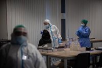 Andalucía sube por tercer día su tasa hasta 170 y registra 1.595 casos y cinco muertes