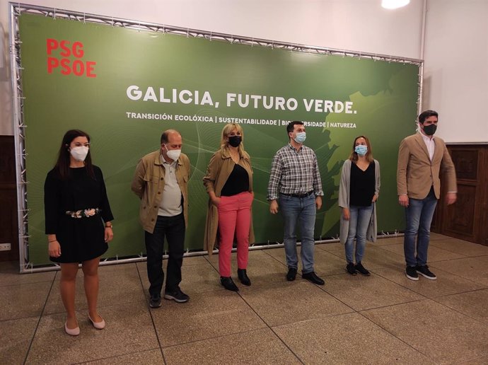 Caballero (PSdeG) propone en Santiago un pacto gallego verde para renatularizar Galicia
