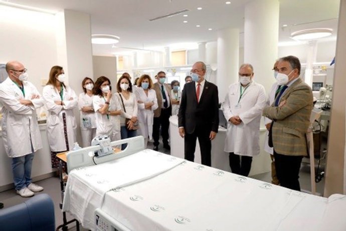 Inauguración de la unidad de Ictus del Hospital Virgen de la Victoria
