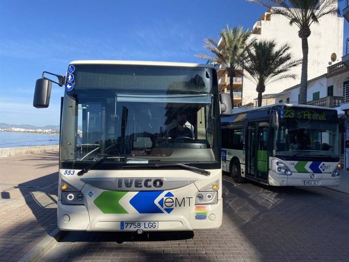 Autobuses de la EMT de Palma.