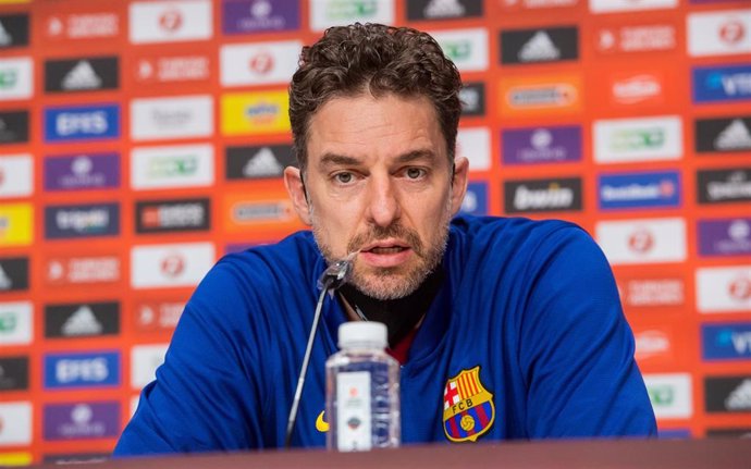 Pau Gasol en rueda de prensa antes de la Final Four