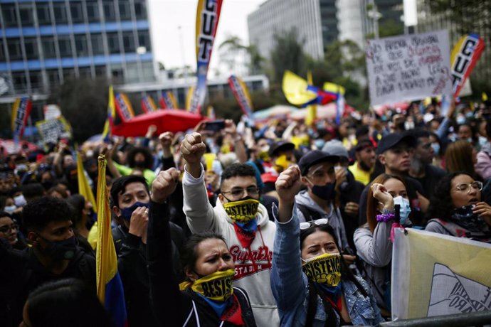 Protestas en Colombia