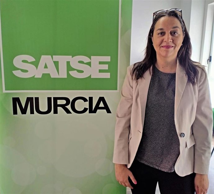 Noelia Martínez Hernández, fisioterapeuta y delegada de SATSE Murcia