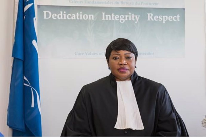 Archivo - La fiscal jefe del TPI, Fatou Bensouda