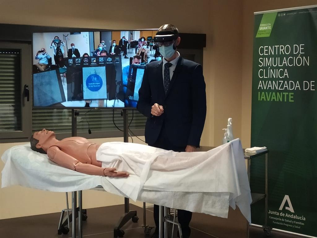 Granada’s clinical simulation center, “at the forefront” in virtual reality applied to healthcare