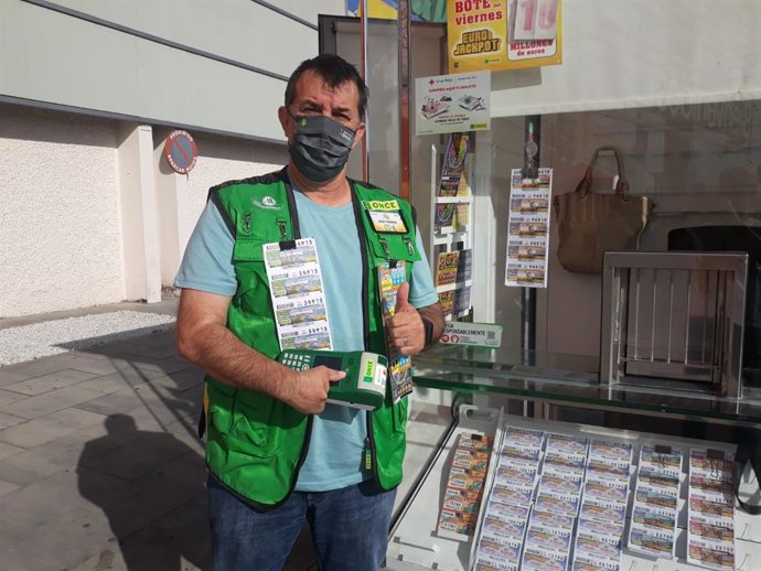 El cuponero José Antonio Gutiérrez.