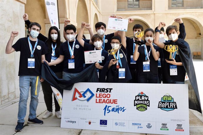 Imágenes de la fase regional de la First Lego League celebrada en la UPCT