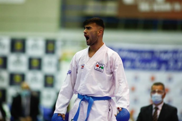 Archivo - José Rafael Ibáñez, miembro del equipo español de kumite