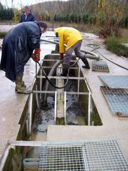 Archivo - Limpieza fosa séptica.