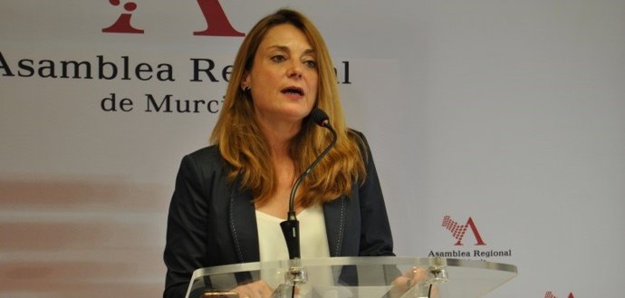 La diputada del Grupo Parlamentario Socialista, Virginia Lopo