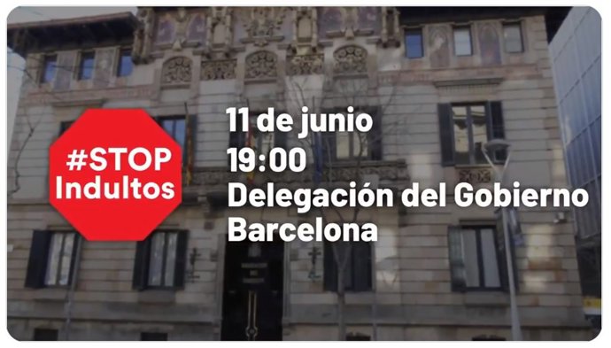 Final del vídeo difundido este domingo por Cs para mostrar su oposición a los indultos