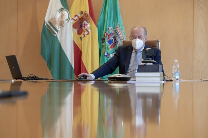 El presidente de la Diputación de Sevilla, Fernando Rodríguez Villalobos