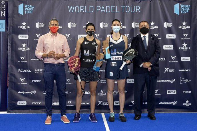 El vicepresidente y consejero de Deporte, Pablo Zuloaga, en el World Padel Tour