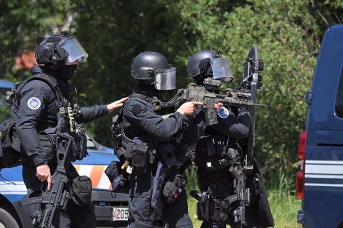 Angentes del Grup d'Intervenció de la Gendarmería Nacional (GIGN), les forces especials de la Gendarmería francesa