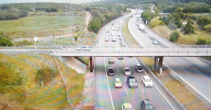 AP-7 entre Llinars del Valls y la Roca del Valls (Barcelona)