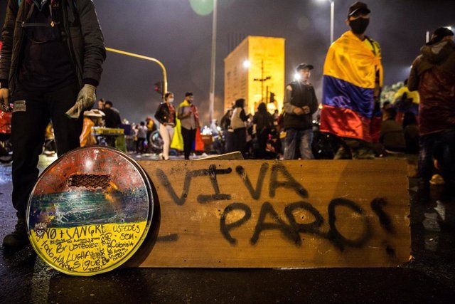Manifestaciones contra el Gobierno del presidente Iván Duque en Colombia