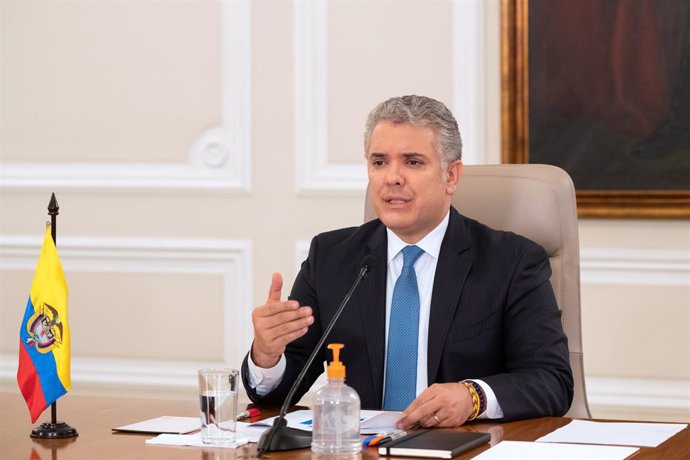 El presidente de Colombia, Iván Duque