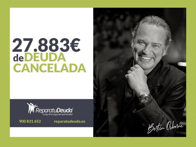 Bertín Osborne, imagen oficial de Repara Tu Deuda
