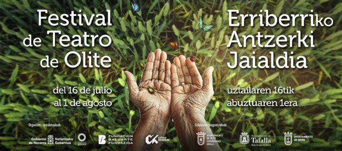 Archivo - Cartel del Festival de Teatro de Olite