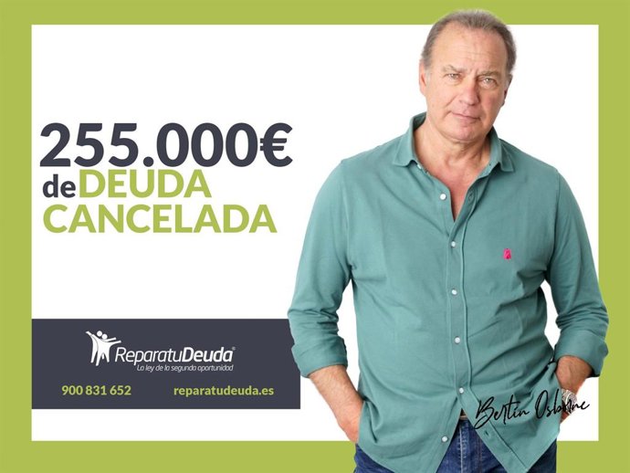 Bertín Osborne, imagen oficial de Repara Tu Deuda
