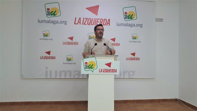 Guzmán Ahumada, coordinador provincial de IU y parlamentario andaluz