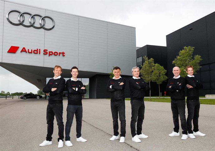 Mattias Ekstrm, Emil Bergkvist, Lucas Cruz, Carlos Sainz, Stéphane Peterhansel y Edouard Boulanger