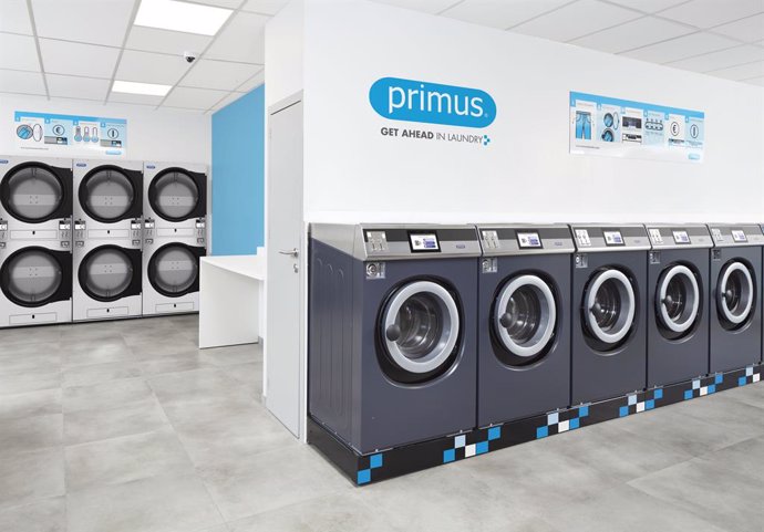 Primus laundromats equipped with XControl FLEX platform offer state-of-the-art user-experience and connectivity.
