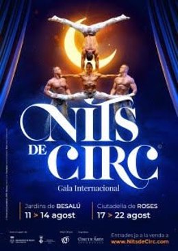 Cartel del espectáculo 'Nits de circ', organizado por la fundación Circus Arts Foundation.