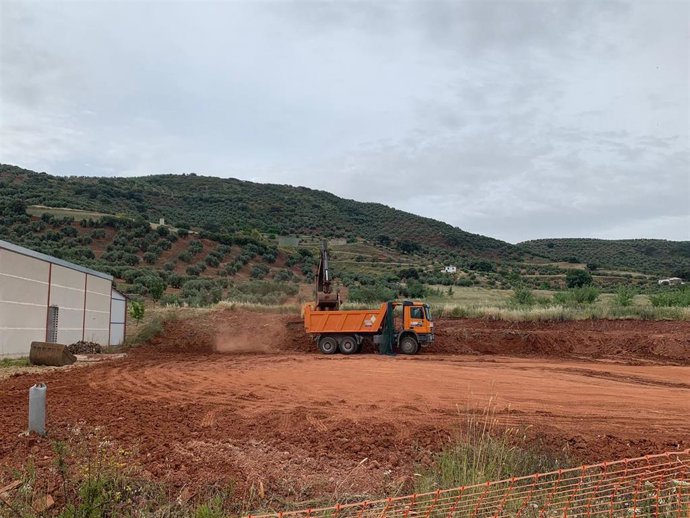 Terreno donde se construye la subestación eléctrica Condado.