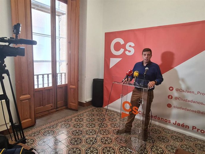 El portavoz de Cs en la Diputación de Jaén, Ildefonso Ruiz.
