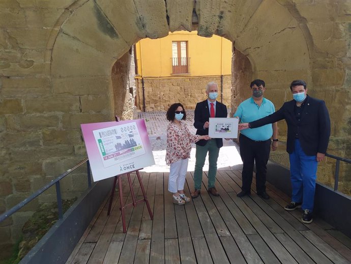 El V Centenario del Sitio de Logroño protagoniza el cupón de la ONCE  En el sorteo del 12 de junio