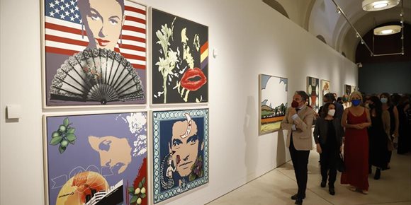 4. El Museo de Málaga inaugura sala de exposiciones temporales que lleva el nombre de Chicano con una muestra del artista