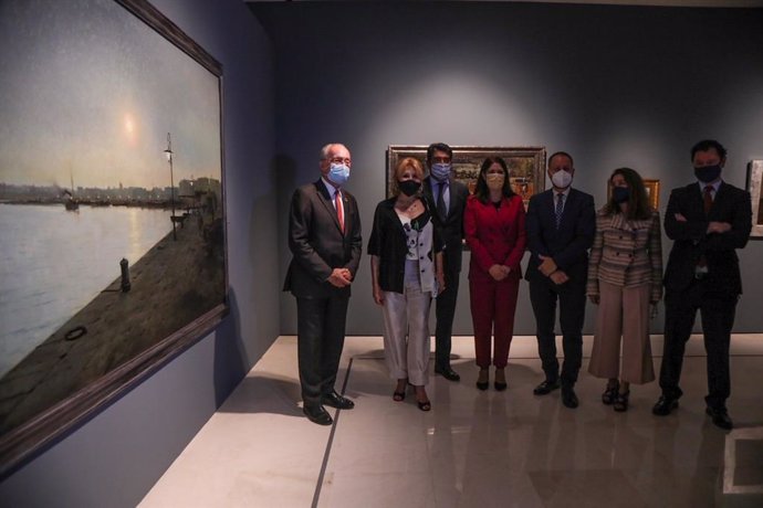 Presentación de la nueva muestra en el Museo Carmen Thyssen Málaga 'Pintar la luz. Maestros catalanes de la colección Carmen Thyssen'