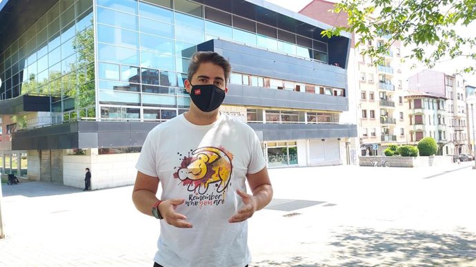 El concejal de Juventud de Barakaldo, Jonathan Martín.