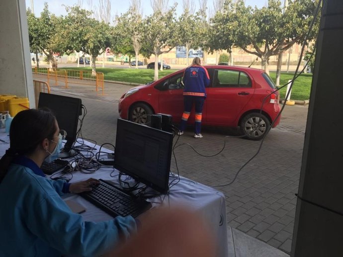 Archivo - Vacunación contra el covid-19 en Almería