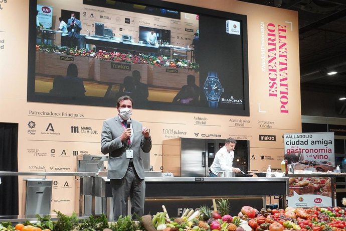 Puente, durante su intervención.