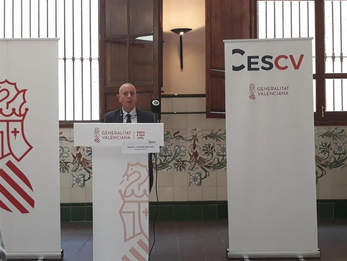 Carlos Luis Alfonso Mellado, presidente del CES-CV