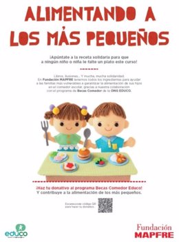 Fundación Mapfre lanza la campaña 'Alimentando a los más pequeños'