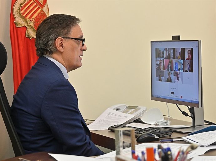 Alcalde de Salamanca en la reunión telemática de la Comisión de Cooperación para el Desarrollo de la Federación Española de Municipios y Provincias.