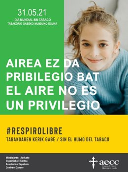 Cartel del Día Mundial Sin Tabaco